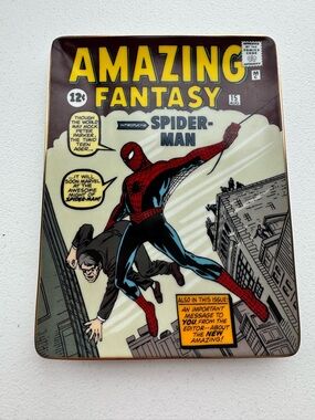 Franklin Mint Spider-Man Tray Amazing Fantasy #15 1962 Marvel Limited Edition